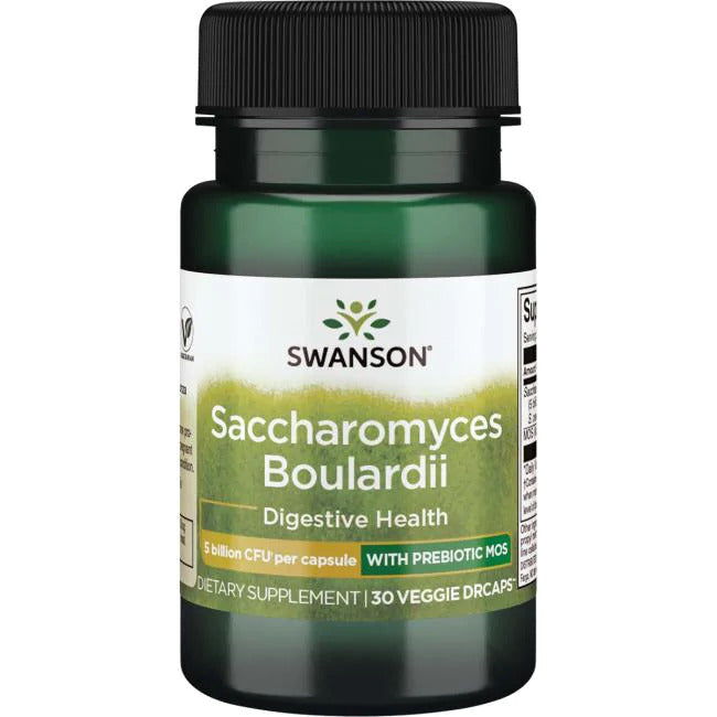 Swanson Saccharomyces Boulardii (30 kapsler)