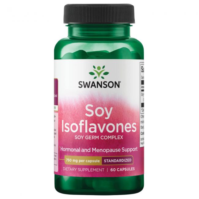 Swanson Soy Isoflavones 750 mg 60 caps
