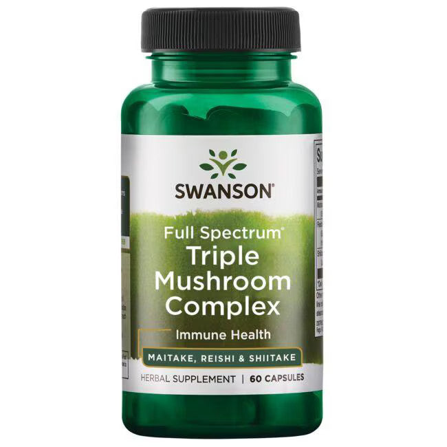 Swanson Full Spectrum Triple Mushroom 60 caps