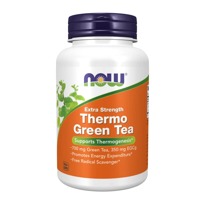 NOW Foods Thermo Green Tea - 90 veg caps